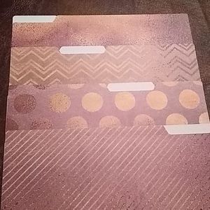 Four fun, fashionable file folders!